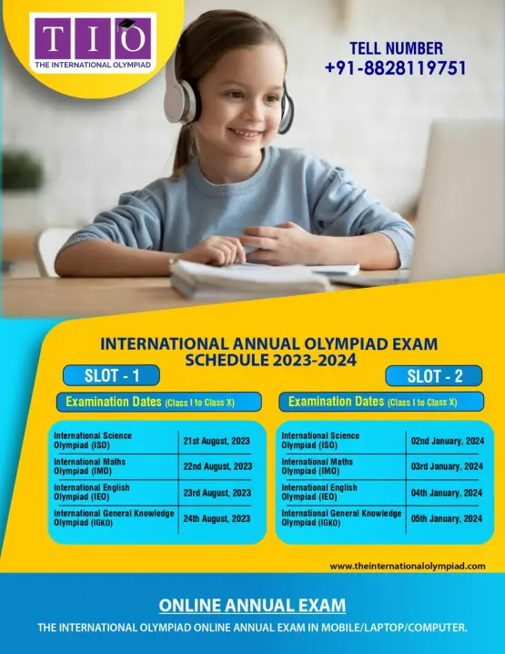 Check TIO's Annual Olympiad Schedule